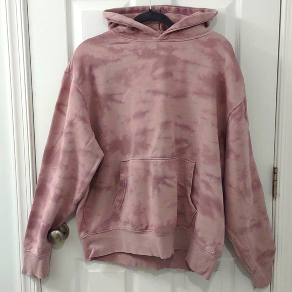 Old Navy Gender-Neutral Pullover Hoodie for Adults The Right Mauve Pink Size L - Picture 6 of 8